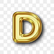 Golden 3d D Letter Png Transparent Design 3d Abc Alphabet Png Transparent Clipart Image And Psd File For Free Download In 2021 Transparent Design Clip Art Small Alphabets
