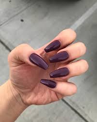 3d glow in the dark powder luminescent acrylic nail painting neon fluorescent uk. Favourite Fresh Acrylics Acrylicnails Purple Plum Coffinnails Beauty Dark Fakenails Love Plum Nails Dark Nails With Glitter Nail Colors Winter