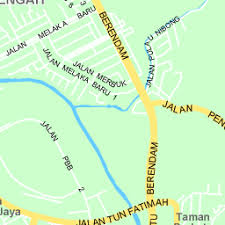 Melaka tropical fruit farm sungai udang. Map Of Pejabat Pendidikan Daerah Melaka Tengah 75150