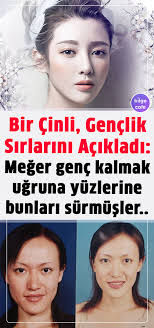 Bir Cinli Gencli Kendini Tutamadi Ve Ailecek Sakladiklari Sirlarini Acikladi Meger Genc Kalmak Ugruna Yuzlerine B Cilt Bakimi Cilt Urunleri Dogal Cilt Bakimi