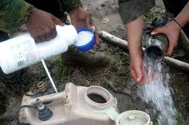 Фуксин с хлорной водой