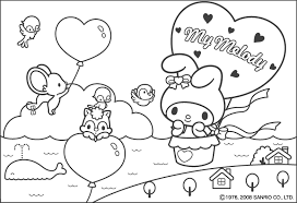 Want to discover art related to kuromi? My Melody Coloring Pages Best Coloring Pages For Kids
