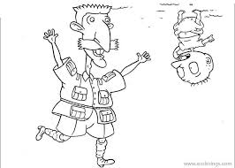 Donald thornberry eat paper in the thornberrys coloring page. Nigel Thornberry