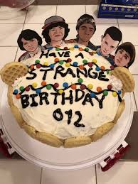 Stranger Things Birthday Cake Just Made This For My Daughter S 12th Birthday Cake Stranger Things Stranger
