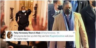 Eugene goodman, who served in the army for four years and deployed to iraq with the 101st airborne division, was stationed. Capitol Police Hero Eugene Goodman Escorted Kamala Harris At The Inauguration Upworthy