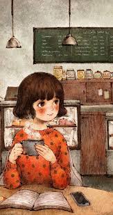 See more ideas about girly art, illustration art, cute art. Coffee Wallpaper And Cute Image Cute Art Girly Art Anime Art Beautiful