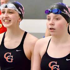 Results & photos from CG girls swimming & diving Senior Night home meet vs.  FC: CG 108 FC 44 200 medley relay 1st: Gonzalez, Matern (Av), Ehresman,  Brandon 3rd: Campbell, Rugenstein, Temple,