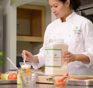 Ingredion food science formulation laboratory, AI generated