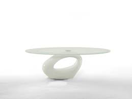 Glossy white medium oval wood coffee table. Low Oval Coffee Table Dubai By Tonin Casa Design Studio 28