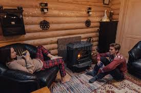 This modern fireplace features a marble wall surround. 2 133 Cabin Fireplace Photos Free Royalty Free Stock Photos From Dreamstime