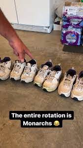 Bleacher Report Dad Shows Off Sneaker Rotation That S All Nike Air Monarchs Facebook