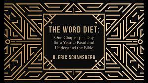 Reading 15 hours per day = 4 days. The Word Diet Week 1 Genesis 1 11 In This Six Day Plan You Will Read Six Key Chapters In Genesis 1 11 One Chapter Per Day As We Seek To Understand The Arc Of Scripture