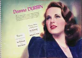 Deanna Durbin film Something In The Wind review and discussion