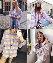 2021 New Thick Wool Chess Hot Autumn Shirt Jackets Designer Woman Clothes  Kpop Style 87oh From Donnymaxshoes6, $31.85 | DHgate.Com