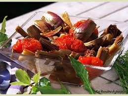 Artichauts Poivrade A La Provencale Recette Par Lesrecettesdejosephine Ptitchef Recette Artichaut Artichaut Poivrade
