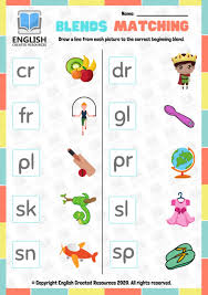 Practice bl blends with the following resources: Consonant Blends Worksheets