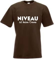 Image result for niveau keine creme t-shirt