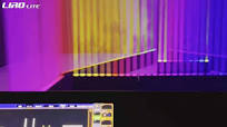 10X60W RGBW Zoom Pixel LED Beam Moving Bar Light with RGBW Strips