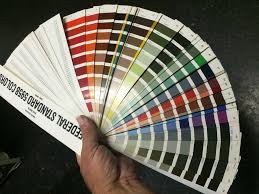 69 comprehensive federal paint color chart