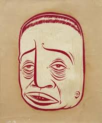 Barry Mcgee Portrait 1 1997 Acrylic On Paper Envelope 6 1 4 X 5 3 8 In 15 9 X 13 7 Cm Graphic Poster Art Art Barry Mcgee