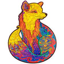 Buy any 3 jigsaw puzzles and get 10% discount. Unidragon Wooden Jigsaw Puzzles Unique Shape Jigsaw Pieces Best Gift For Adults And Kids Alluring Fox 7 9 2 In 18 23 Cm S Buy Online In Bahamas At Bahamas Desertcart Com Productid 187734232