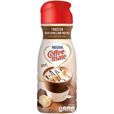 Coffee Mate Non Dairy Coffee Creamer Toasted Marshmallow Mocha Flavor 16 Oz Walmart Com Coffee Mate Flavored Coffee Creamer Coffee Creamer