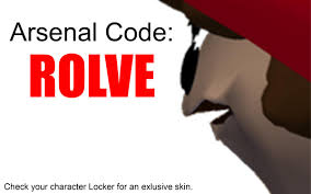 Use this code to receive exclusive petrifytv announcer voice. Midnightkrystal On Twitter Pst Hey Roblox Robloxdev Looking For Some Rolvestuff Arsenal Codes Try Typing Out Rolve In Game Make Sure To Check Your Locker For An Exclusive Character Skin Https T Co Nzndxd0lqd