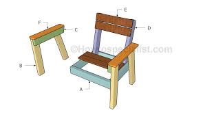 How To Build An Outdoor Chair Howtospecialist How To Build Step By Step Diy Plans Outdoor Chairs Outdoor Chairs Diy Simple Outdoor Chairs