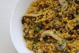 Add the mushrooms, toss to coat, then add half the thyme and oregano, garlic, and shallot. Moroccan Mushroom Couscous Vetri Community Partnership