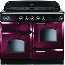 Rangemaster Classic 110 Dual Fuel Cooker Cranberry Range Cooker Gas Range Cookers Induction Range Cooker