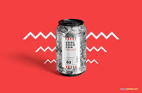Download Free Tin Soda Can Mockup Zippypixels PSD Mockup Templates