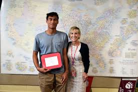 Ten Fox Lane High School students have been named Commended Students in the  2024 National Merit Scholarship Program! Congratulations to seniors Cameron  Bly, Catherine Cerone, Maxim Chen, Theodore Friedman (not pictured), Michael