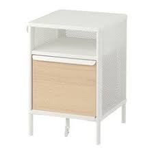 Bekant Storage Unit On Legs Mesh White 16 1 8x24 Ikea In 2020 Under Desk Storage Ikea Bekant Ikea
