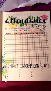 Diy Attendance Chart Attendance Chart Teaching Chart