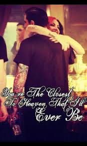Chris Motionless And Ashley Costello On The Set Of Angel Eyes Music Video Inspirational Lyrics Ashley Costello Chris Motionless