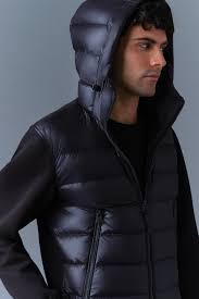 FRANK-R Hybrid jacket with hood for Men | Mackage® US