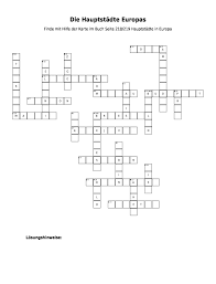 Check spelling or type a new query. Die Hauptstadte Europas Kreuzwortratsel Link Und Materialsammlung Fur Lehrer Auf Lehrerlinks Net
