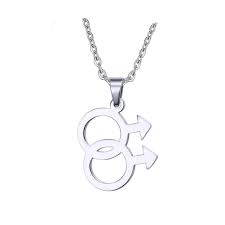 Congratulations on your purchase of golden. Buy Hobst Stainless Steel Simple Gay Pride Pendant Lgbt Symbol Sign Necklace For Men At Amazon In