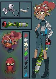 A New Splatoon Oc And My Very First Octoling First Name Kyle Middle Ray Last Mollusca Crush Marie Gender Male Rank A Splatoon Splatoon Oc Persona Oc