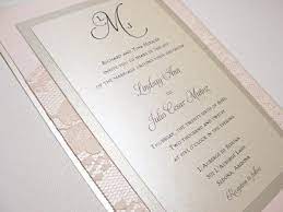 Elegant Rustic Shabby Chic Vintage Blush Champagne Gold Ivory Invitations Wedding Invitations Pho Lace Wedding Invitations Wedding Invitations Lace Invitations
