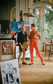 Pablo Picasso With Bettina Pablo Picasso Picasso Art Pablo Picasso Art
