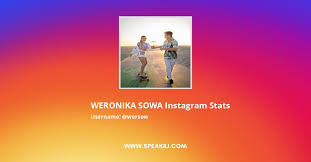 Maybe you would like to learn more about one of these? Weronika Sowa Instagram Followers Statistics Analytics Speakrj Stats