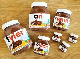 Personalise a nutella jar with your own name or phrase! Personalized Nutella Jars Where To Buy Custom Nutella Jars