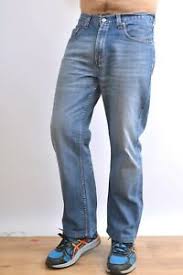 4.4 out of 5 stars. Levis 752 Jean Homme Vintage Bleu Coton Red Tab Coupe Droite Rouge Delave Evase W32 Ebay