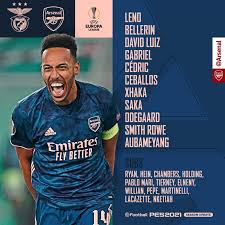 Arsenal Team News We Re Unchanged From Leeds United Emile Smith Rowe And Martin Odegaard Both Start Aubameyang Pierre Emerick Leads The Attack Coyg Facebook