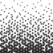 Black And White Graphic Design Abstract Geometric Black And White Graphic Design Print Halftone Geometric Graphic Design Halftone Design Graphic Design Print