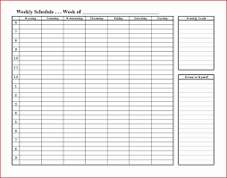 Weekly Schedule Template With Hours Unique 10 24 Hour Work Schedule Template Excel Ex In 2020 Daily Schedule Template Daily Calendar Template Monthly Schedule Template
