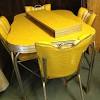 Rare set of six 60's finn juhl attributed teak dining chair & dining table. 1