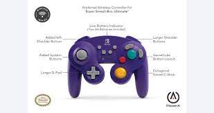 Purple Wireless Gamecube Controller For Nintendo Switch Nintendo Switch Gamestop