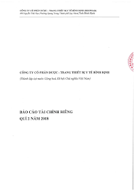 công ty cổ phần dược - trang thiết bị y tế bình định - Người quan sát